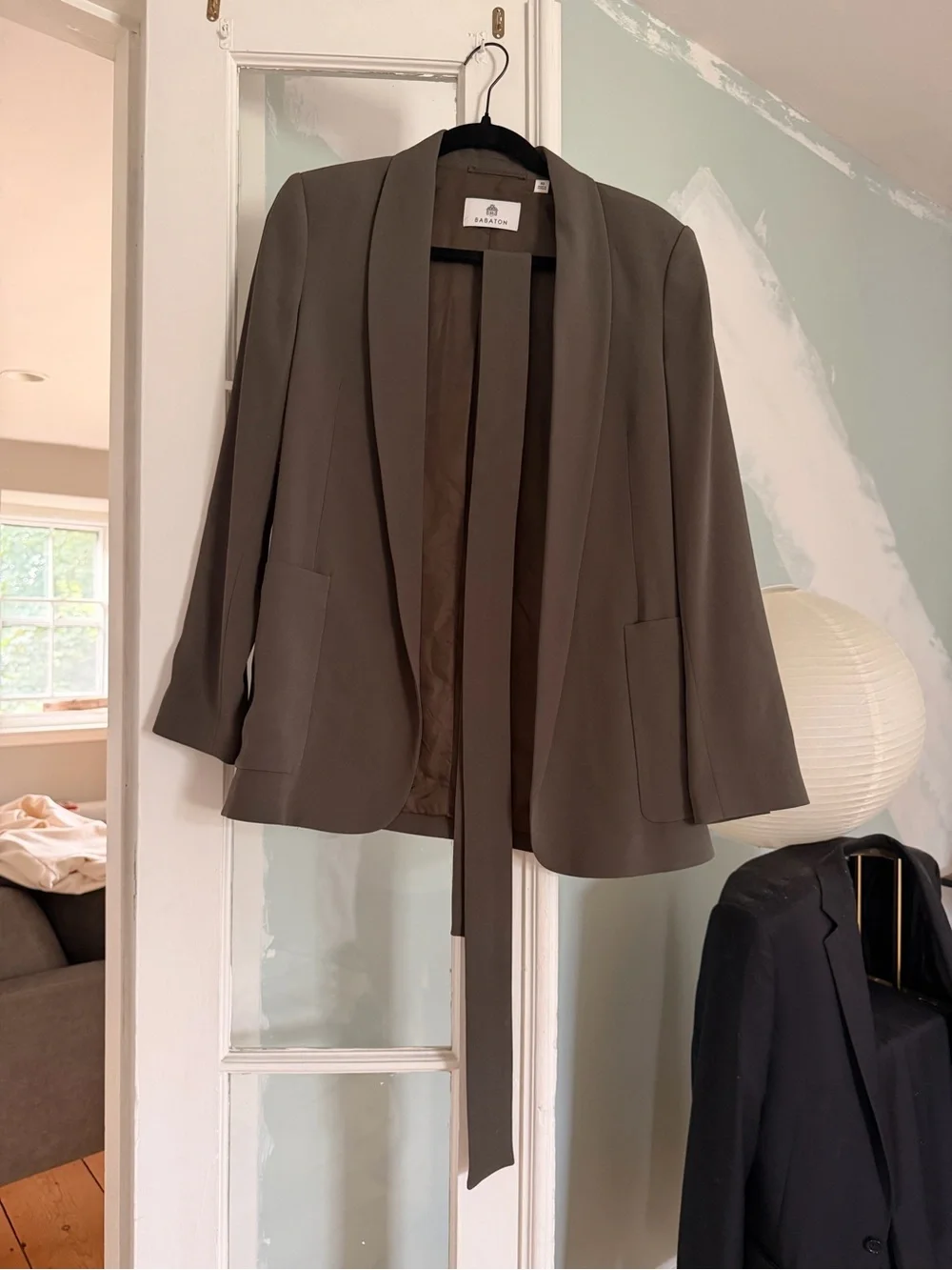 Aritzia Babaton Blazer and Pants Olive Green